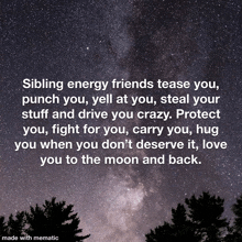 Sibling Energy Friends GIF