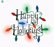 Happy Holidays Gifkaro GIF - Happy Holidays Gifkaro Merry Christmas GIFs