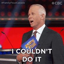 I Couldn'T Do It Gerry Dee GIF - I Couldn'T Do It Gerry Dee Family Feud Canada GIFs