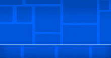 a blue background with a smiley face and a nuclear symbol on it