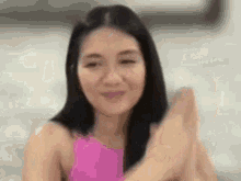 Dimples Romana Clapping GIF - Dimples Romana Clapping GIFs