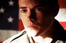 josh henderson smile flag usa over there
