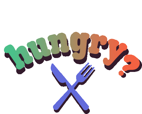 Hungry Are You Hungry Sticker