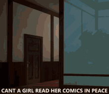 Rwby Rwby Ruby Rose GIF - Rwby Rwby Ruby Rose Cant A Girl Read Her Comics In Peace GIFs