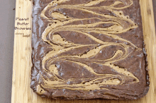 Peanut Butter Brownies GIF - Peanut Brownies Cut GIFs