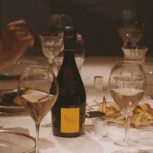 Champagne Happy Christmas Eve Eve GIF - Champagne Happy Christmas Eve Eve GIFs