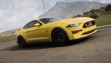 forza horizon 5 ford mustang gt driving muscle car ford