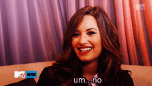 No Demi Lovato GIF - No Demi Lovato Mtv GIFs