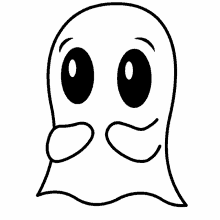 ghost cartoon funny face kawaii cute