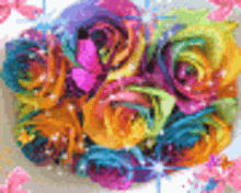 Butterfly Roses GIF - Butterfly Roses Bouquet GIFs
