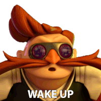 Wake Up Dr Eggman Sticker - Wake Up Dr Eggman Sonic Prime Stickers
