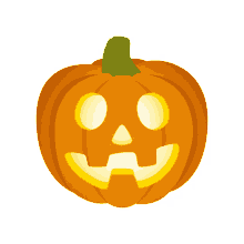 jack o lantern joypixels pumpkin halloween spooky