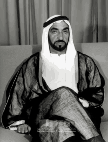 الشيخ زايد بن سلطان آل نهيان مؤسس الإمارات GIF