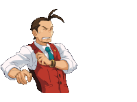 a cartoon drawing of a man in a suit and tie