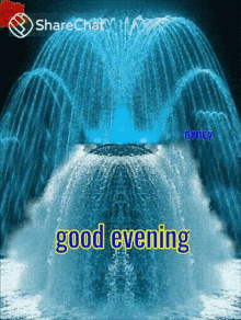 Good Evening Evening GIF - Good Evening Evening Fountain GIFs