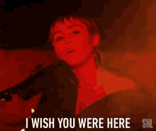 i wish you were here miley cyrus saturday night live i miss you if you were here