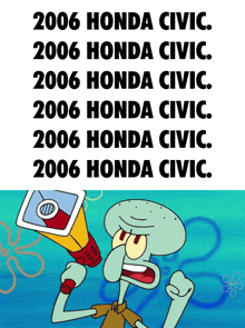 2006 Honda Civic Ai Sponge GIF - 2006 Honda Civic Ai Sponge GIFs