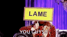 Lame Sign GIF