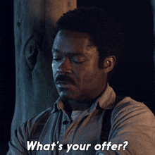 What'S Your Offer Bass Reeves GIF - What'S Your Offer Bass Reeves Lawmen Bass Reeves GIFs