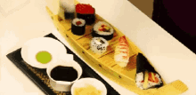 food sushi eat dip sushi