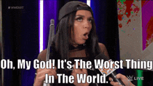Wwe Cora Jade GIF - Wwe Cora Jade Oh My God Its The Worst Thing In The World GIFs
