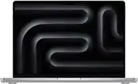 a laptop computer with a black screen and a maze on it .
