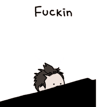 a cartoon of a man giving a thumbs up with the word yeah written below him