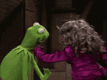 Muppets Kermit GIF - Muppets Kermit Hilda GIFs