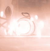 a drawing of a circle with a leaf on it