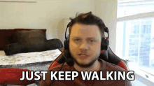 Just Keep Walking Ryan Bailey GIF