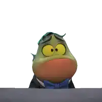 No Mr Piranha Sticker