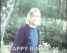 Kurt Cobain Happy Birthday GIF - Kurt Cobain Happy Birthday GIFs