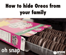 Oreos Hide GIF - Oreos Hide Sneaky GIFs
