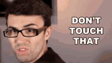 Dont Touch That Steve Terreberry GIF - Dont Touch That Steve Terreberry Keep Your Hands Off GIFs