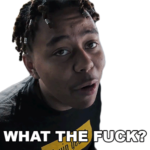 What The Fuck Ybn Cordae Sticker - What The Fuck Ybn Cordae Wtf Stickers