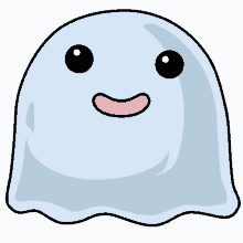 cute ghost ghost creepy smile digimon baby