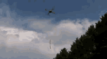 Drones Are Being Used To Coat Copper Power Lines In An Effort To Stem Copper Thieves In Germany. GIF - GIFs