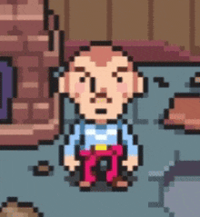 Duster Mother 3 GIF - Duster Mother 3 Eyebrow Wiggle GIFs