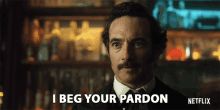 I Beg Your Pardon Chris Conner GIF - I Beg Your Pardon Chris Conner Poe GIFs