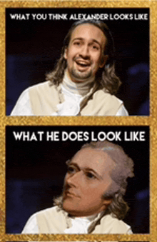 what you think alexander looks like what he does look like ..