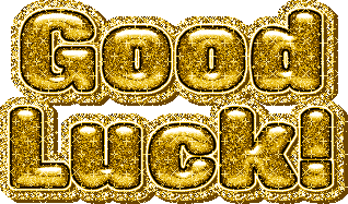 Good Luck Gold Sticker - Good Luck Gold Text - Discover & Share GIFs