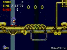 Game Over Soniccd GIF