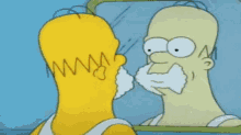 Homer Simpson Shaving GIF - Homer Simpson Shaving Beard GIFs