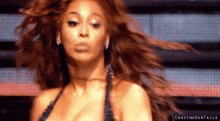 Beyonce Hair Flip GIF