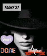 a poster with fireworks and the words teeny 'st
