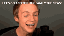 Lets Go And Tell The Family The News Excited GIF - Lets Go And Tell The Family The News Excited Eager GIFs