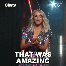 That Was Amazing Lindsay Ell GIF - That Was Amazing Lindsay Ell Canadas Got Talent GIFs