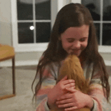 Petting My Dog Claire Crosby GIF - Petting My Dog Claire Crosby The Crosbys GIFs