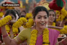 Rashmika In Pushpa Movie Trending GIF - Rashmika In Pushpa Movie Rashmika Pushpa GIFs