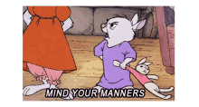 manners scold robinhood mind your manners rude